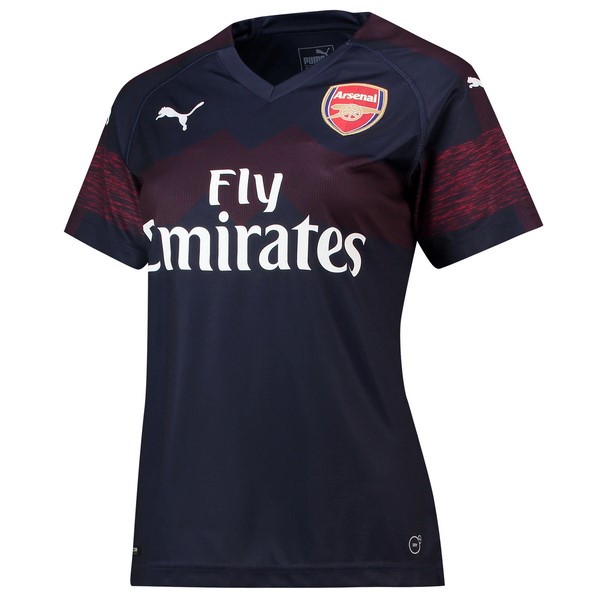 Camiseta Arsenal 2ª Mujer 2018-2019 Azul Marino